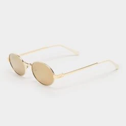 Le Specs POSEIDON DEUX | GOLD IVORY POLARIZED -Le Specs 0f9aa27b735712e6098a613e1ce989d2