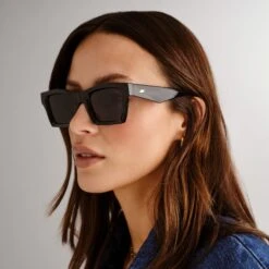 Le Specs SOMETHING | BLACK -Le Specs 14ad70f83260ca5c7b1c760ac20cc3f5