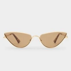 Le Specs THE SOIREE | BRIGHT GOLD LIGHT BROWN TINT