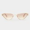 Le Specs THE SOIREE | BRIGHT GOLD TAN GRAD FLASH MIRROR -Le Specs 2c5062175f48ea3028792f525623ce2c