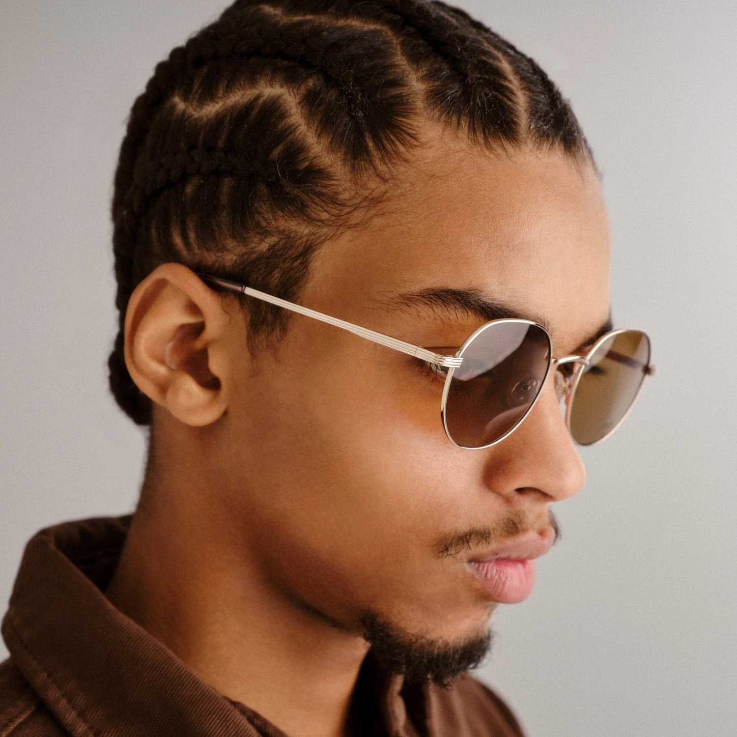 Le Specs ODYSSEY | GOLD LIGHT BROWN MONO 8 Le Specs ODYSSEY | GOLD LIGHT BROWN MONO - Image 6