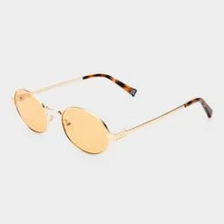 Le Specs POSEIDON DEUX | GOLD AMBER TINT -Le Specs 3cbb1cf23f08885e5f737c27019cf40d