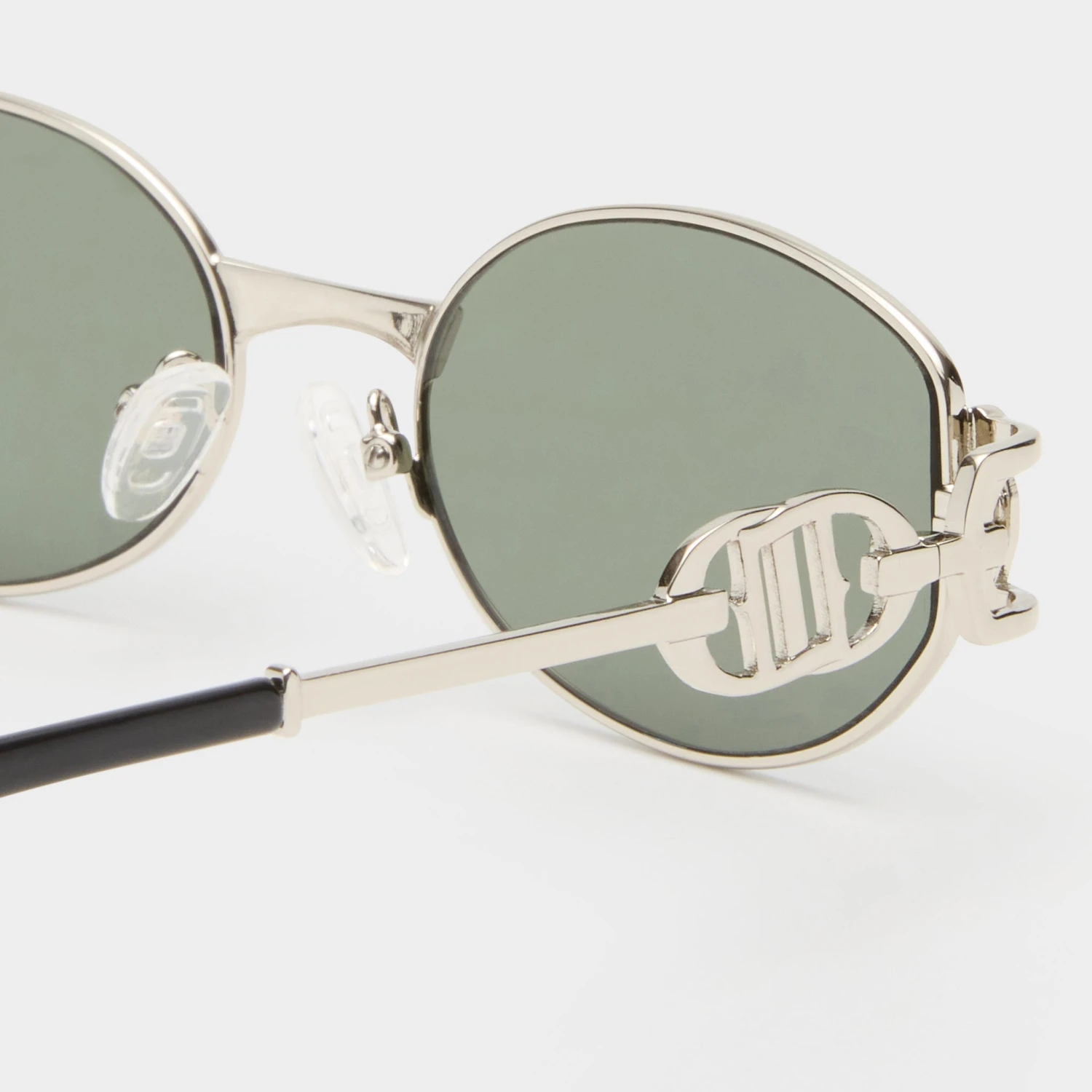 Le Specs THE FORBIDDEN | SILVER KHAKI MONO 6 Le Specs THE FORBIDDEN | SILVER KHAKI MONO - Image 4