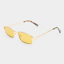 Le Specs BIZARRO | BRIGHT GOLD -Le Specs 56ef11ce69dfb74334ebd8e4c9757174