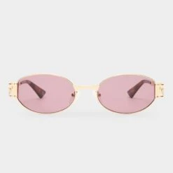 Le Specs THE FORBIDDEN | BRIGHT GOLD SMOKEY BROWN MONO