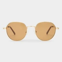 Le Specs ODYSSEY | GOLD LIGHT BROWN MONO