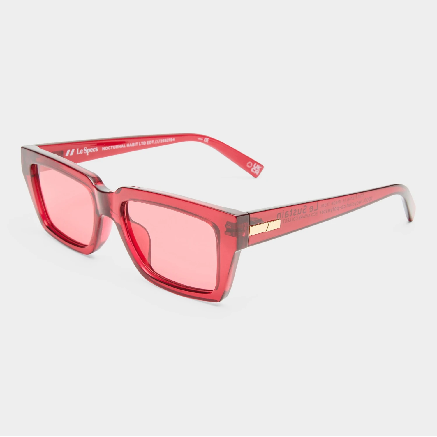 Le Specs NOCTURNAL HABIT | VERMILION 5 Le Specs NOCTURNAL HABIT | VERMILION - Image 3