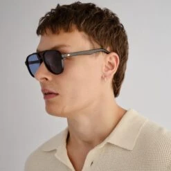 Le Specs TRAGIC MAGIC | BLACK NAVY MONO -Le Specs ab4c745f03862c27a9b6e1127512a725