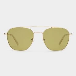 Le Specs METAPHOR | GOLD OLIVE MONO