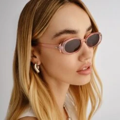 Le Specs OUTTA LOVE | ROSEWATER BROWN MONO -Le Specs c81cc71094170817c21d27eb43594af7