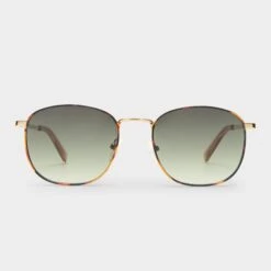 Le Specs NEPTUNE DEUX | BRIGHT GOLD TORT