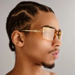 Le Specs ALIEN | BRIGHT GOLD -Le Specs fe5c711d8c89bd88894430be422d6a17